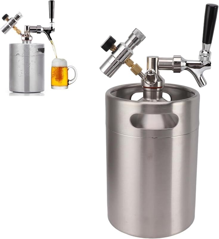 KegMeister Beer Dispenser Keg 5L Stainless